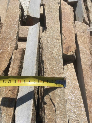 Горбушка златолит золотистый для облицовки купить в Лобне