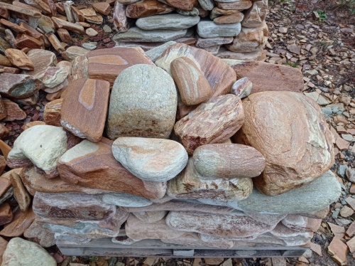 Златолит жёлтый, жёлто-зелёный глыбки и валуны для ланшафтного дизайна купить в Лобне