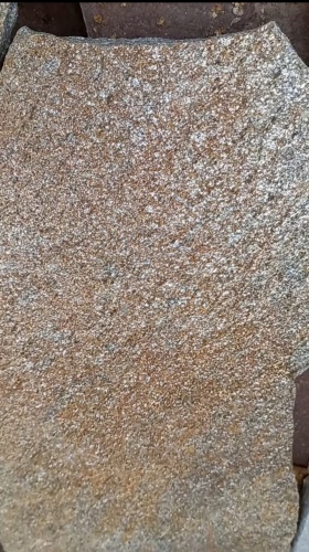 Плитняк златолит серебристый для цоколя, отмостки купить в Лобне