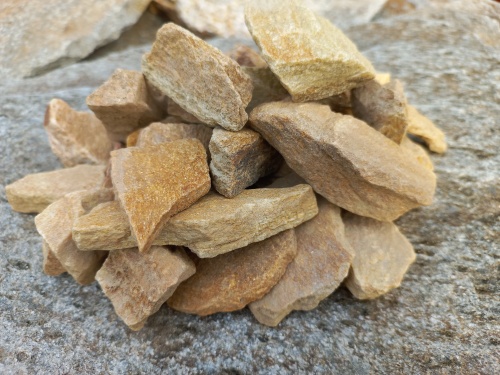 Златолит жёлтый декоративная каменная крошка купить в Лобне