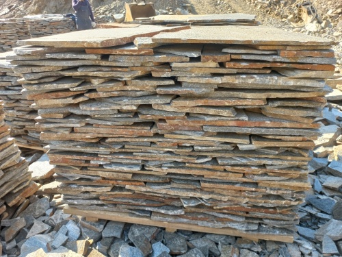 Плитняк серицит облицовочный 10-20мм купить в Лобне