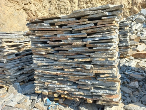 Плитняк серицит облицовочный 10-20мм купить в Лобне